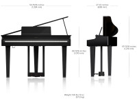<b>Piano cauda digital eletrónico Roland GP-3-PE Preto Polido design acabamentos luxuosos BEST-SELLER</b> <b>Piano cauda digital eletrónico Roland GP-3-PE Preto Polido design acabamentos luxuosos BEST-SELLER</b>